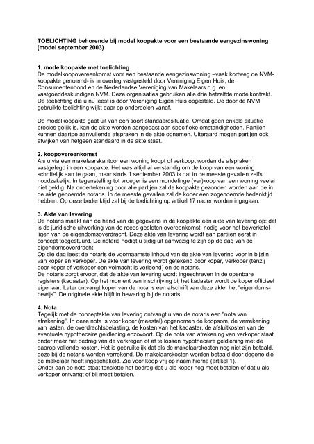 garantieverklaring hypotheek